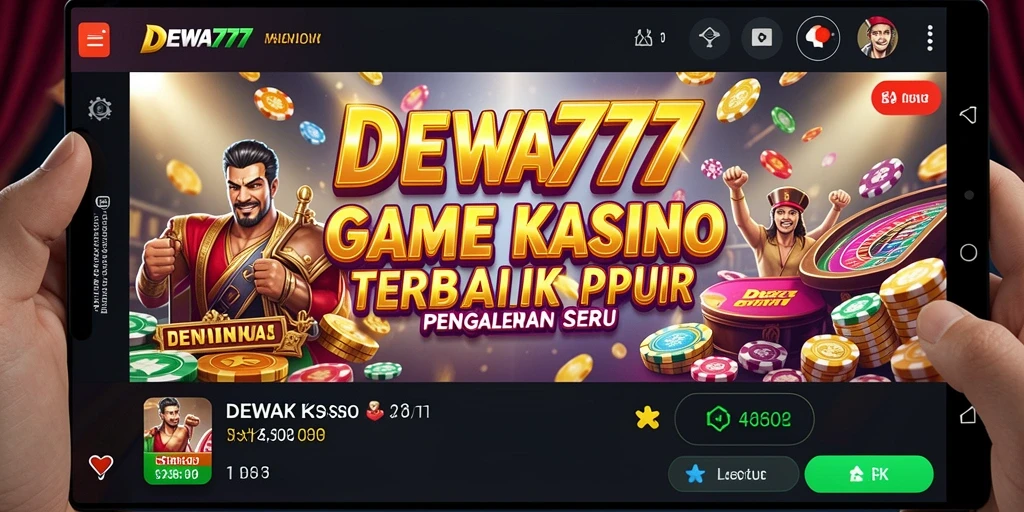 Tampilan gameplay seru DEWA777 dengan grafik menarik.