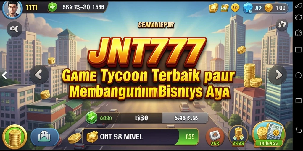 Tampilan gameplay JNT777 yang menarik dan interaktif dalam membangun bisnis.