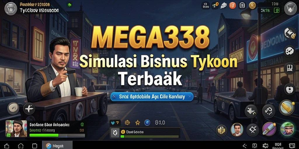 Screenshot game MEGA338 menampilkan gameplay Tycoon yang menarik.
