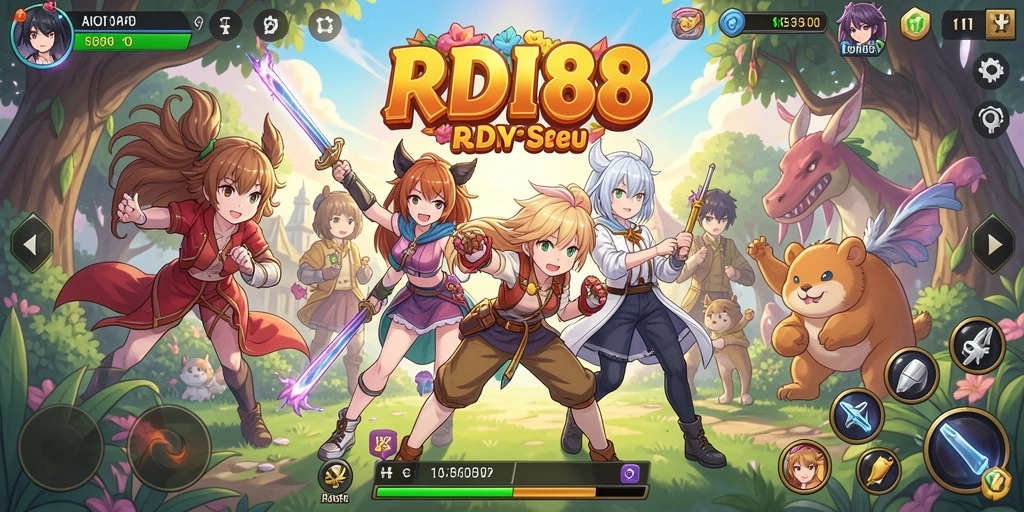 Gameplay RDI88 yang seru dan memikat di dunia Anime.